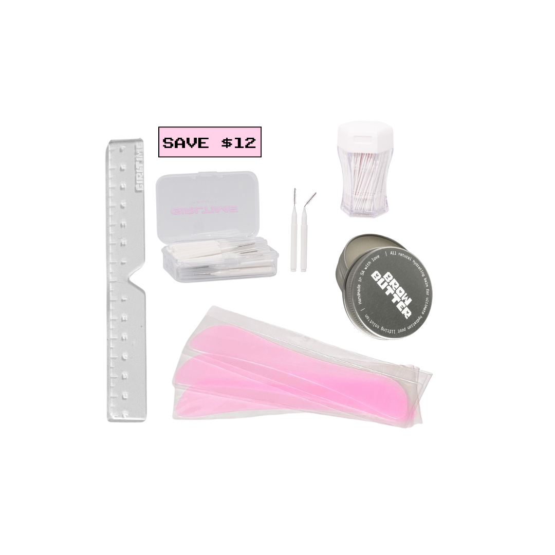 Brow lamination accessories kit