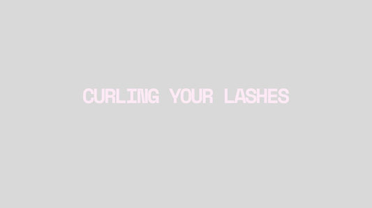 Curling your lashes