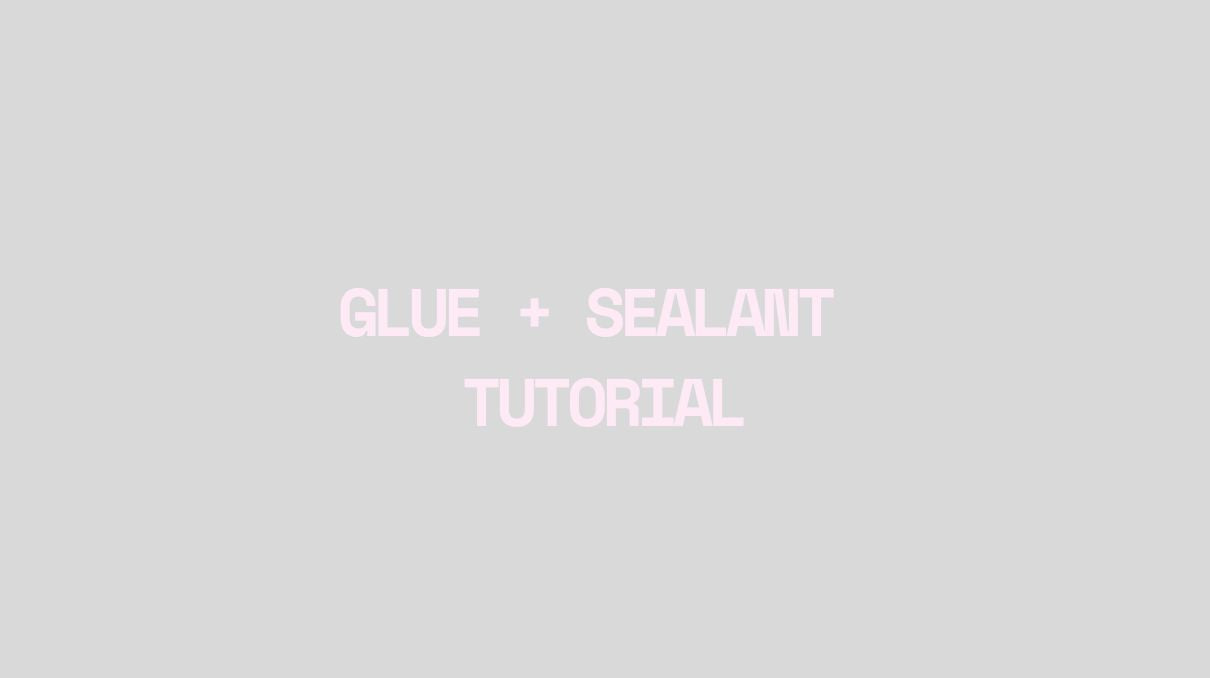 Go lash application (Glue & Sealer)