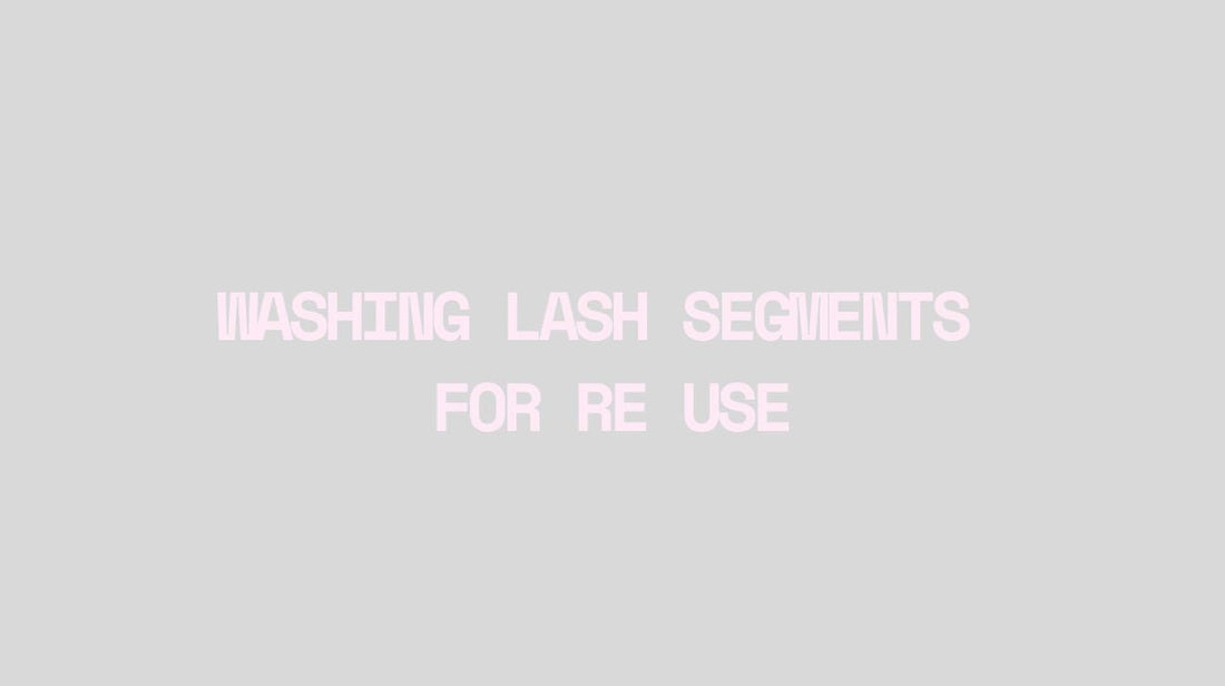 Washing your lashes