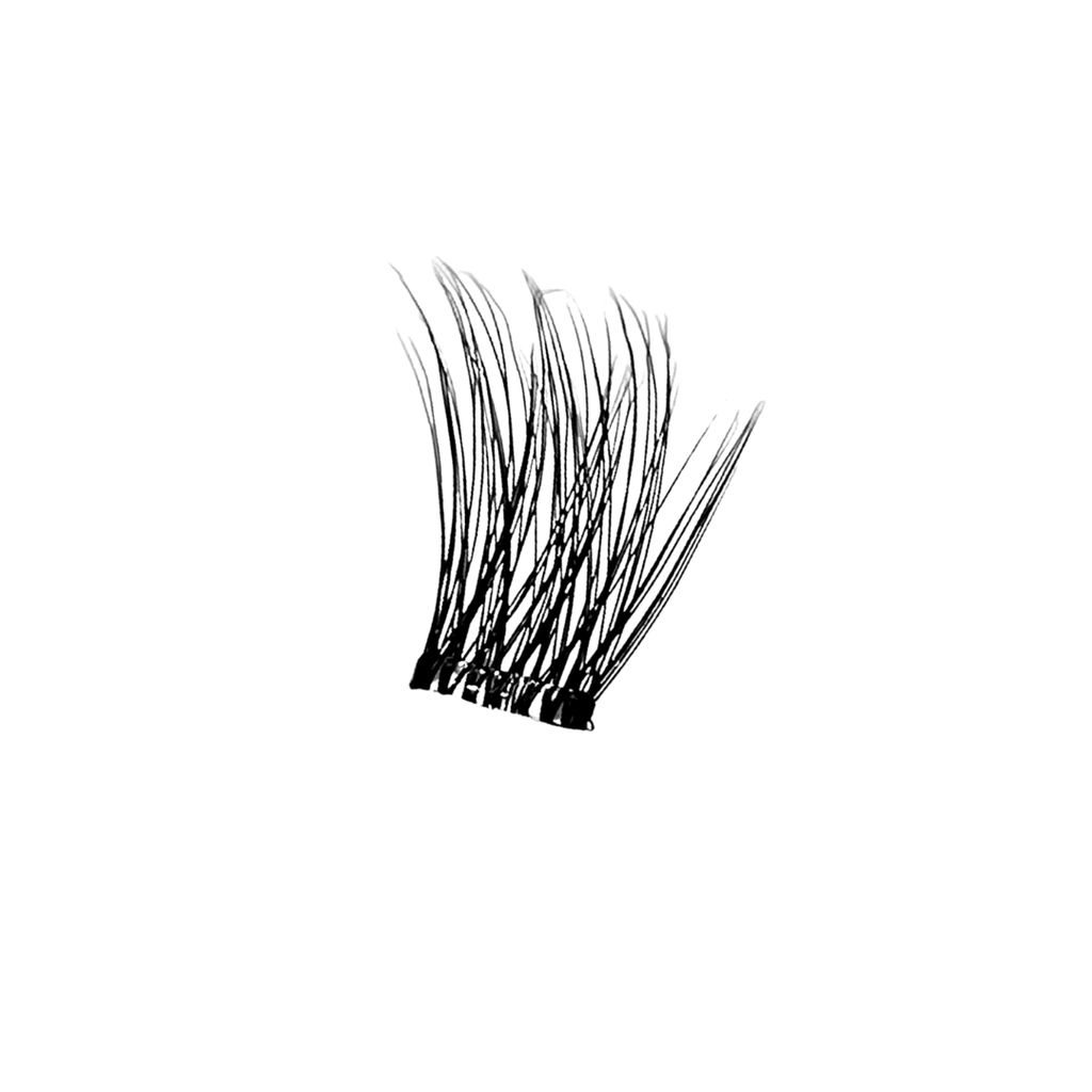 Close up image of DIY lash segment