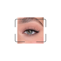 Close up image of DIY lashes on