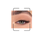 Close up image of DIY lash on eye
