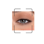 Close up image of DIY lash on eye